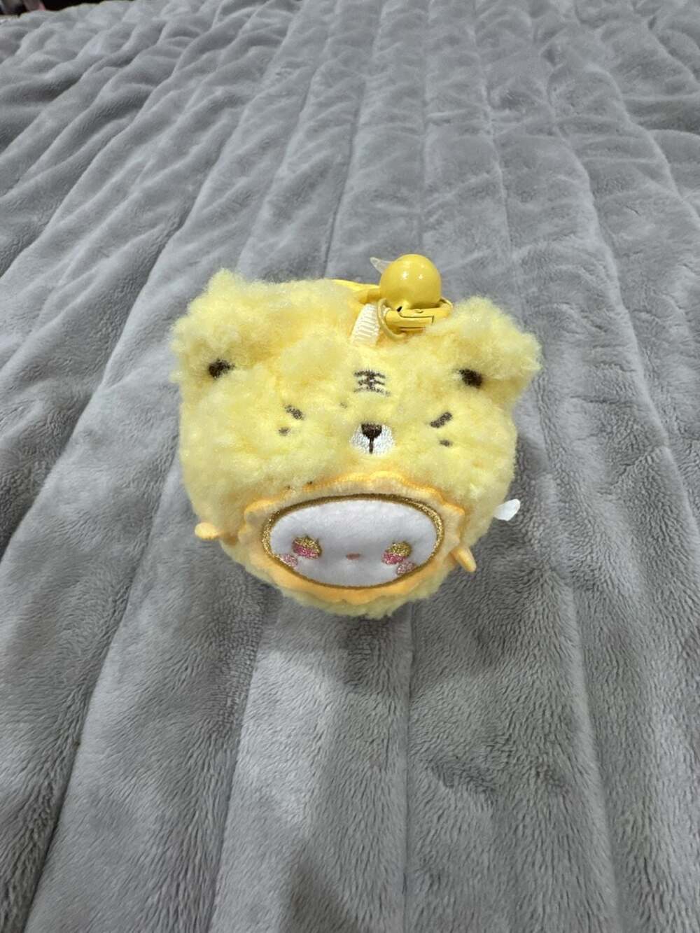 Emma RuaRua Zoo Series 'Big Orange Cat' Plush Keychain Mascot